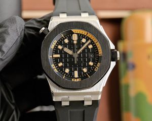 سلسلة Royal Oak Offshore ، ساعة فاخرة ، ساعة عالية الجودة ، حركة ميكانيكية أوتوماتيكية ، الزجاج الكريستالي الياقوت ، مع حزام مطاطي مستورد ، حجم 42 مم 12 ملم