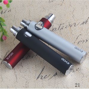 60PCS Kangertech Clone eVod Batterie 510 eGo Gewinde 650 900 1100 mAh E Zigaretten für Elektronische Zigarette H2 MT3 CE4 Tank Cartomizer