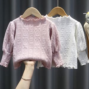 Summer Kids Girl Clothes Baby Outfits Pullover T-shirt Tops för småbarn barn flickor kläder tee baby utanför t shirtrockar