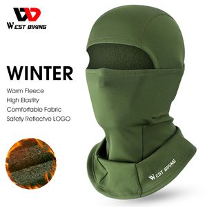 Bonés Ciclismo Máscaras WEST BIKING Motocicleta Inverno Máscara Balaclava Quente Velo Bonés Ciclismo Para Homens MTB Capacete Forro Térmico Boné Ao Ar Livre À Prova De Vento Chapéu 230715