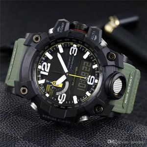 1100 Big Mud King Sports Digital Herrens Watchined Watch Casual Electronic- Alla funktioner kan drivas 8 Colour213x