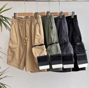 Herrdesigner shorts pockets arbete femdelar byxor kvinnor sommar tröjor multifunktion lår korta avslappnade lösa high street stenar rörelse aktuell 658ess