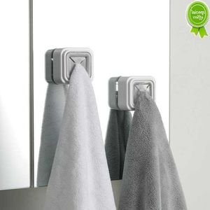 New Household Cloth Hanger Bathroom Storage Holder Kitchen Hanger Stick Wall Hanging Door Clothes Towel Racks Bathroom Accessories