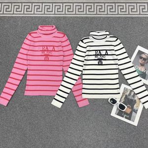 Женский свитер Four Seasons Fine Stripe Fashion с длинным рукава