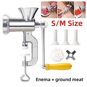 Manual Meat Grinders Grinder Kitchen Meats Crusher Vegetables Chopper Cutter Multifunction Food Shredder Potatoes Slicer Gadgets 230715