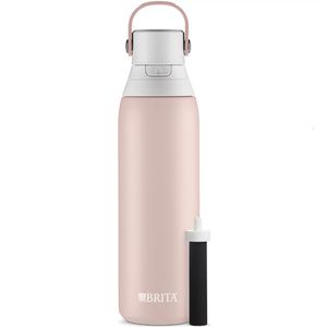 Borracce Brita Premium in acciaio inox a prova di perdite borraccia filtrata Rose 20 oz 36410 230715