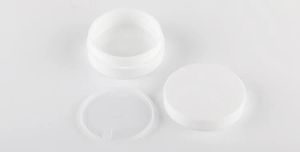 50 ml leeres Plastikglas mit Deckel, kosmetische Verpackungsbehälter für Schönheitsmaske, Gesichts- und Handcreme, Top-Qualität