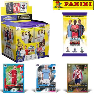 Çocuk Oyuncak Çıkartmaları Panini 23 Topps Maç Ataks Oyunu Edition League Yıldız Kart Kutusu Hayranları Koleksiyon Hediyesi 230714