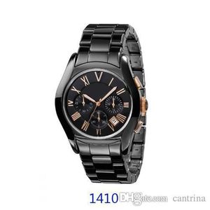 2021 New ceramica watch Lovers AR1400 AR1401 AR1451 AR1452 AR1410 AR1411 AR1416 CHRONOGRAPH wristwatch Original box261h
