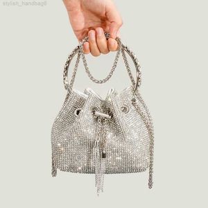 2022 NOWOŚĆ słynnego projektanta diamentowego łańcucha na ramię Messenger Wysokiej jakości torebka dla kobiet i torebki luksusowe torby na wiadra modowe