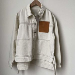 SS nowa kurtka dżinsowa Wysokiej jakości męskie damskie damskie płaszcz designerski