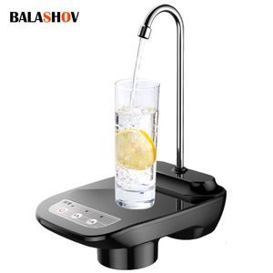 Vattenpumpar Electric Water Dispenser Pump Portable Automatic USB Table Bucket Barreled Water Pumpar Wireless Universal Drinking Bottle Pump 230715