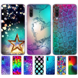 Корпус для Xiaomi Mi 9 Case Cover Covercare Silicone Shilicone Soft Tpu Covers для Mi9 SE Phone Shell Bummer Etui