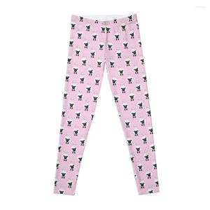 Active Pants Shelby Sheep With Balls Of Wool Pattern Pink Leggings Leggings?Women Gym Legging Woman Sports Women's Tights