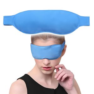 Маски для сна Гель глазные маски многоразовый ледовой пакет Охлаждение холодного компресса для пухлых сухих глаз облегчает опухшие темные круги 230715