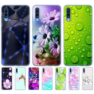 Para Samsung A70 Case 2019 Soft TPU Phone Back Cover Galaxy Silicon Cases Coque Capa A 70 A705 A705F Bumper