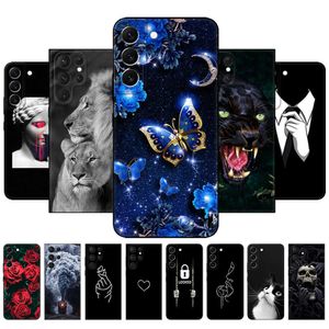 Для Samsung Galaxy S22 | S22+ Ultra 5G Case Plus обратная крышка телефона Galaxys22 S 22 Bumper Bag Back Black TPU корпус