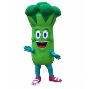 2019 Factory New Bruce Broccoli Mascot Costume Custom Fancy Costume Anime Kits Mascotte Fancy Dress Carnival Costarnivals COS292O