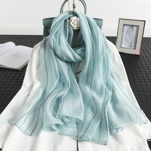 Scarves Real Silk Wool Scarf Floral Embroidery For Women 2023 Solid Winter Shawls Hijab Wraps Pashmina Bandana Poncho