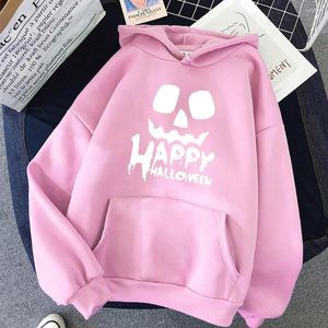 Felpe con cappuccio da uomo Autunno Streetwear Fleece Felpa con cappuccio da uomo Happy Halloween Kawaii Anime Pullover casual allentati maschili Felpe moda Hip Hop