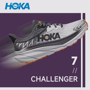 Tênis de corrida masculino e feminino Tênis de estrada ao ar livre Amortecimento Elasticidade Sapatos de maratona Trail Trekking Tênis de tênis HOKA Challenger 7