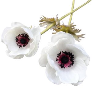 Real Touch Artificial Anemone Flowers Silk Flores Artificiales для осени осенней свадьбы