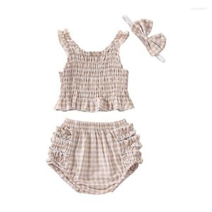 Zestawy odzieży 3PCS Baby Girl