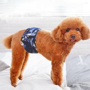 Hundkläder husdjur underkläder valp menstruationsperiod byxor magband mjukt