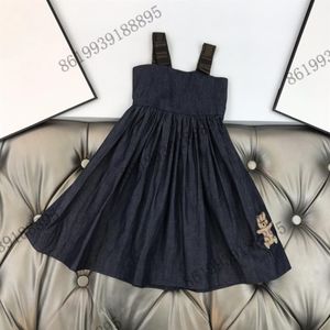 2022SS Designer Designer Girls Olcyless Dress Vest Summer Girls Girls Dr Plateed Short Skirt2911