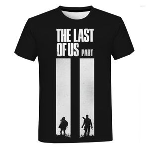Men's T Shirts Summer The Last Of Us T-Shirts Game 3D Print Streetwear Men Women Casual Fashion Oversized O-Neck Shirt Kids Tees Tops