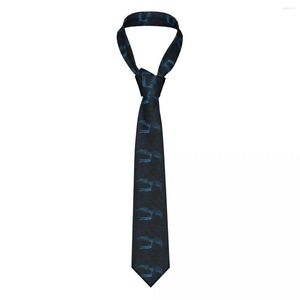 Bow Ties Mens Tie İnce sıska mavi Phoenix kravat moda ücretsiz tarzı erkek parti düğün