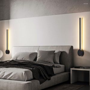 Wall Lamp Modern LED Bedroom Living Room Stairway Up And Down Lightings Sofa Background Minimalist Decoration Fixtures 110v 240v