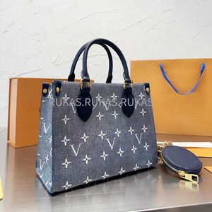 2023 Moda Bolsa Design Bolsa Crossbody Feminina Denim Retro Sacola Plus Pequena Bolsa de Moedas Algodão e Fio Decorativo Tecido Feminino Bolsa Jacquard