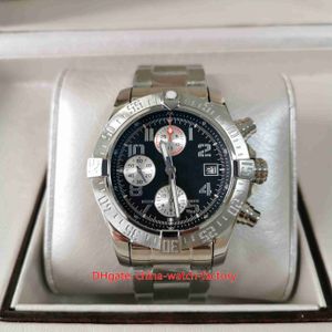 GF Factory Mens Watch Better Quality 43mm x 16.5mm Super Avenger A13381111C1A1 Chronograph Workin Watches CAL.13 Movement Mecânico Automático Relógios de Pulso Masculino