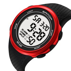 Fashion New Outdoor Sports Watch Men's Women Multifunction Watches Alarm Clock Chrono 5Bar Waterproof Digital Watch reloj hombre