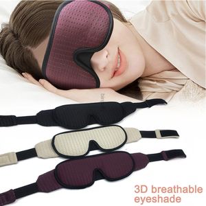 Máscaras para dormir Máscara para os olhos Copo com contorno 3D para dormir Venda para os olhos Macio Conforto Cobertura para viagem Yoga Nap Roxo 230715