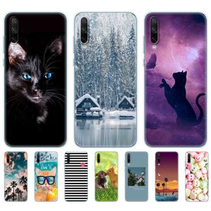 Для чести 30i Case 6,3 дюйма Soft TPU Силиконовой назад Huawei Honor LRA-LX1 Телефонная крышка на честь 30I 30 I Бампер Кок