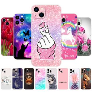 Для iPhone 14 Pro Plus Case Back Cover Max Phone защитный кремниевый мягкий TPU Coque