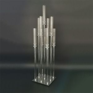 acrylic Candelabra 9 Heads شموع شموع الزفاف الشموع