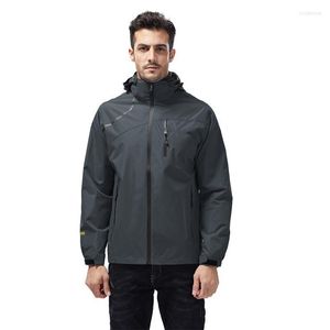 Trench Coats Masculino Bomber Jacket Masculino Primavera Outono Manga Longa Casaco Ao Ar Livre À Prova D' Água Militar Tático Caimento Solto Casual