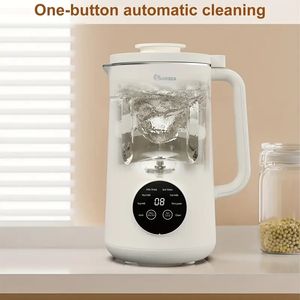 Máquina de leite de soja de 34 onças/1000 mililitros, máquina de leite de nozes, liquidificador resistente, máquina de suco de café com grãos de soja