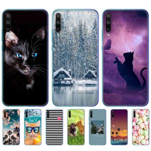 Capa de silicone para Huawei Honor Play 3 6,39 polegadas pintura capa de telefone Tpu macia para coque Etui Bumper ASK-AL00x