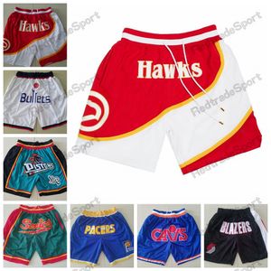 Vintage Just Don Basketball Shorts Just Mens Don Black Pocket Short Pants Zipper Stitched Team Basketball Shorts S-XXL