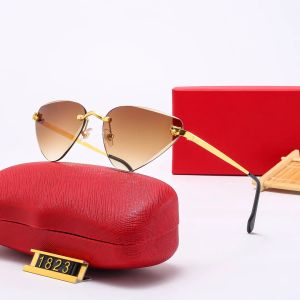Braune Polaroid-Vintage-Sonnenbrille, Unisex, rund, berühmte Marken-Designer-Sonnenbrille, Damen- und Herren-Polarisations-Sonnenbrille, UV-Carti-Brille, Oculos feminino für Damen und Herren