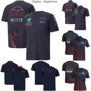 2022 F1 RedBulls Polo T-Shirt Formula 1 T-Shirt Racing Driver Quick Dry Jersey Estate Casual Uomo Donna Maglietta di marca Top