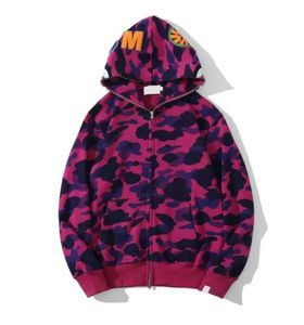 2023Herren Designer Camouflage Muster Hoodies Männer Frauen Mode Langarm Mit Kapuze Jacke Herren Hoodie 3 Farben Asiatische Größe 5-4XL