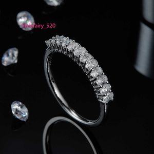 Anelli a fascia GLORY PACE D Colore Forma ovale Diamante Moissanite Anello donna Moissanite Anello nuziale VVS Anello di fidanzamento Moissanite per donna