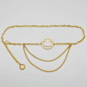 Berühmte Markengürtel, klassische Luxus-Damen-Taillenkette, Damenmode, Trend-Taille, personalisiertes Kleid, dekorativer Bund, Designer-Gürtel, TopSelling