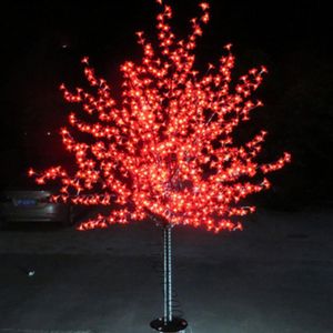 LED Christmas Light Cherry Blossom Tree Light 2M Höjd 110VAC 220VAC Regntät utomhusanvändningsfall 203J