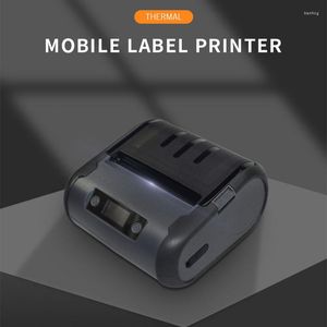 Portable Hand-held Label Printer Can Be Connected To Mobile Phone Small Household Bluetooth Barcode Machine.